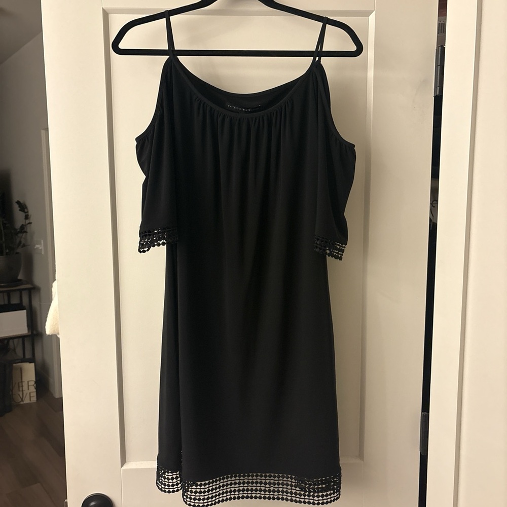 White House Black Market Elegant Black Dress